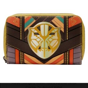 Marvel Black Panther Okoye cosplay zip wallet